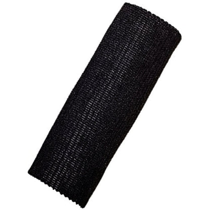 Standard Survival Pro Elastic Cotton Bandage Wrap with Velcro Closure - Black (Size: 4") - DollarFanatic.com